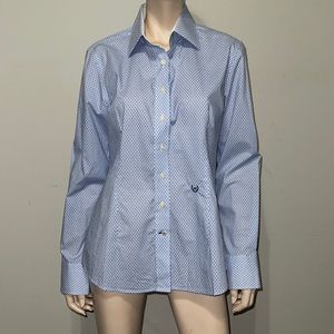Sacoor Brothers Woman's Button Down Cotton Top 44
